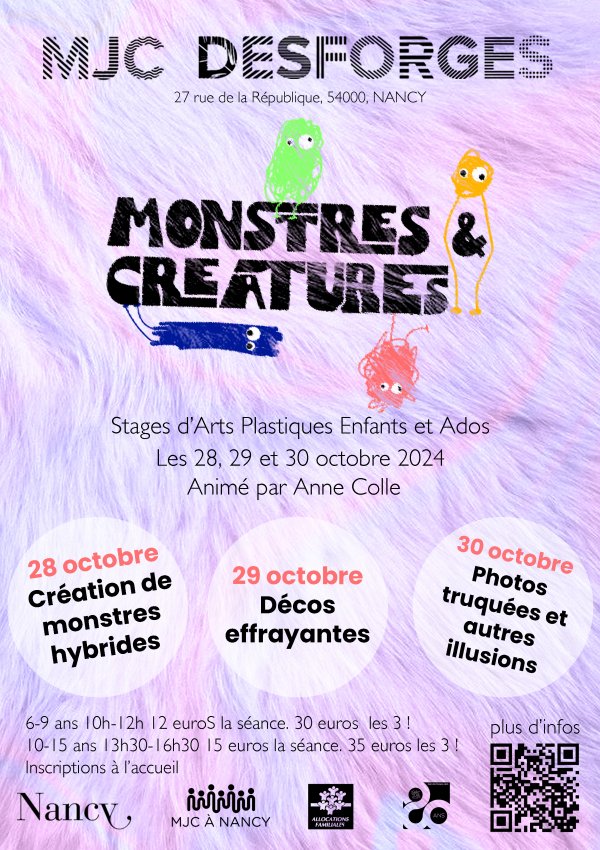 STAGES ARTS PLASTIQUES